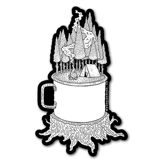 Camping Cup Sticker