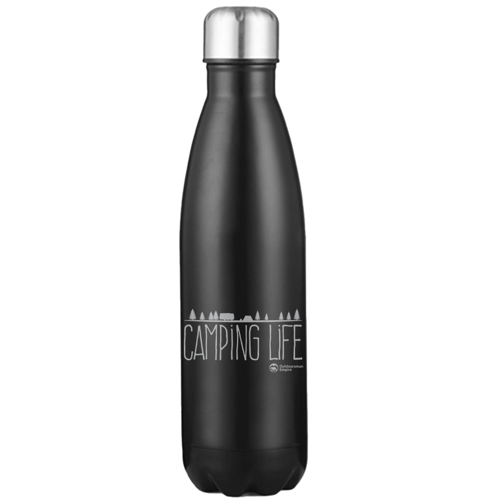 Camping Life 17oz Stainless Water Bottle