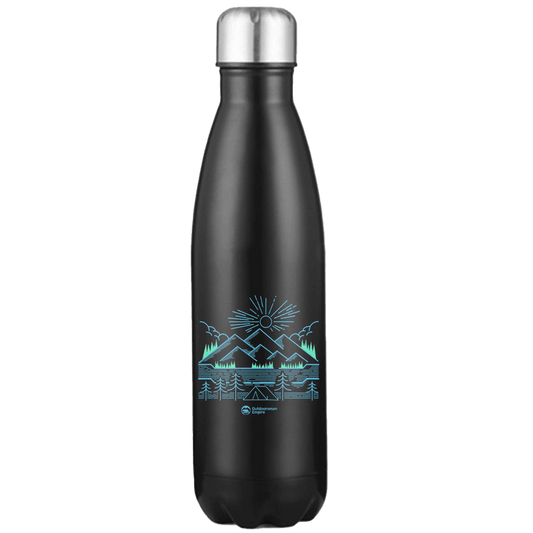 Camping Lines 17oz Stainless Water Bottle