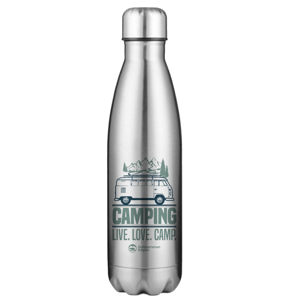 Camping Live Love Camp 17oz Stainless Water Bottle