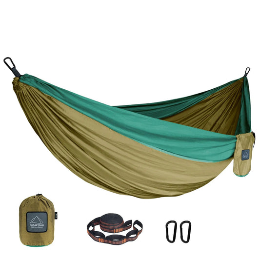 Portable Nylon Parachute Fabric Single and Double Size Outdoor Camping