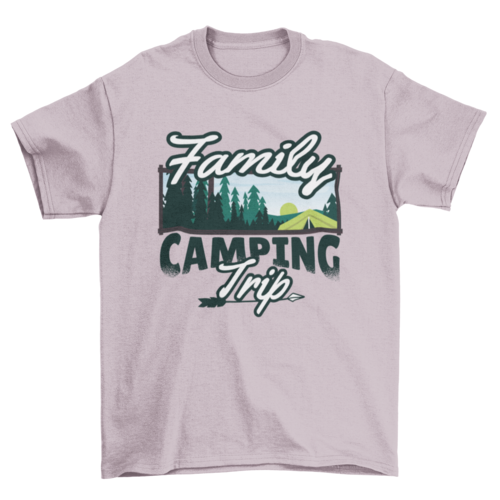 Family Camping Trip T-Shirt