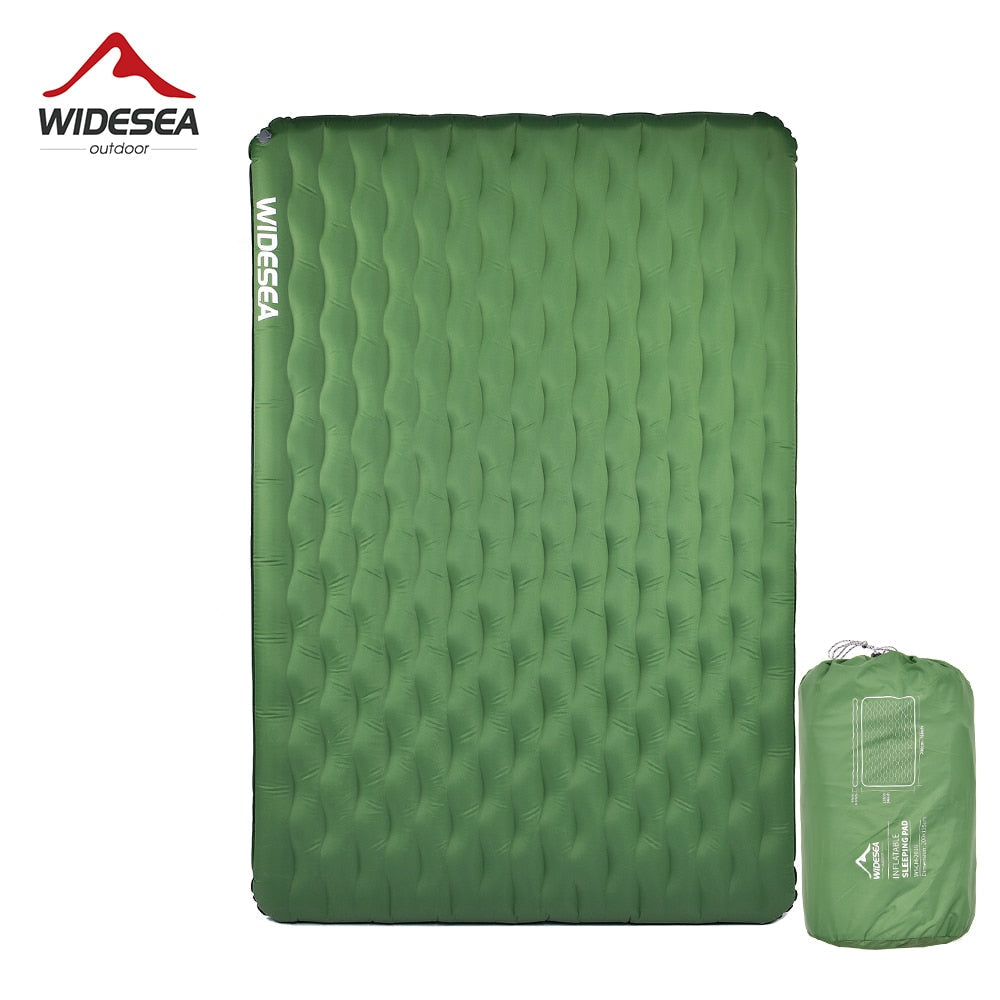 Camping Double Inflatable Mattress Outdoor Sleeping Pad Bed Ultralight