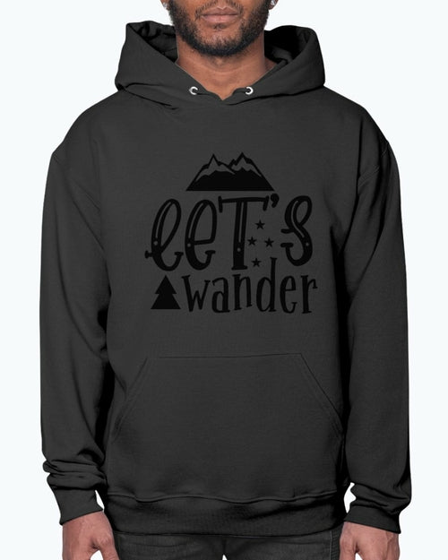 let's wander- Camping - Hoodie