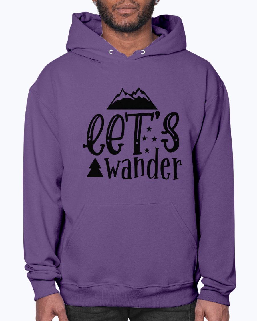 let's wander- Camping - Hoodie