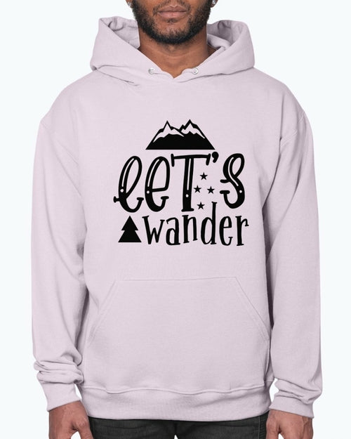 let's wander- Camping - Hoodie