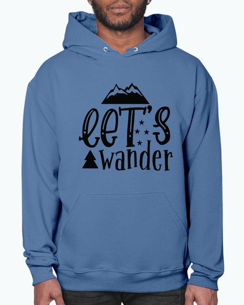 let's wander- Camping - Hoodie