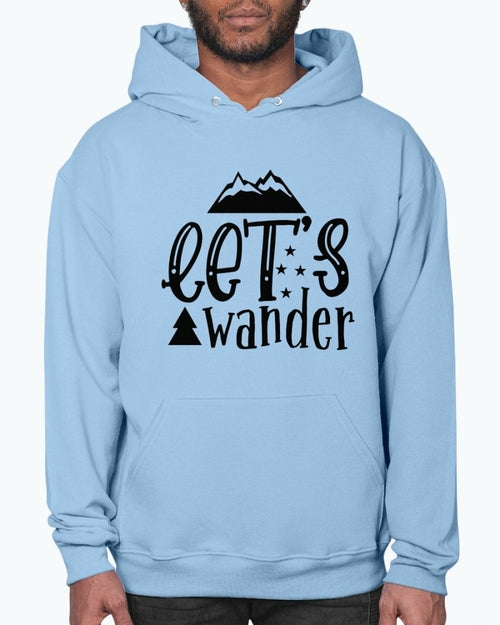 let's wander- Camping - Hoodie