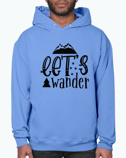 let's wander- Camping - Hoodie